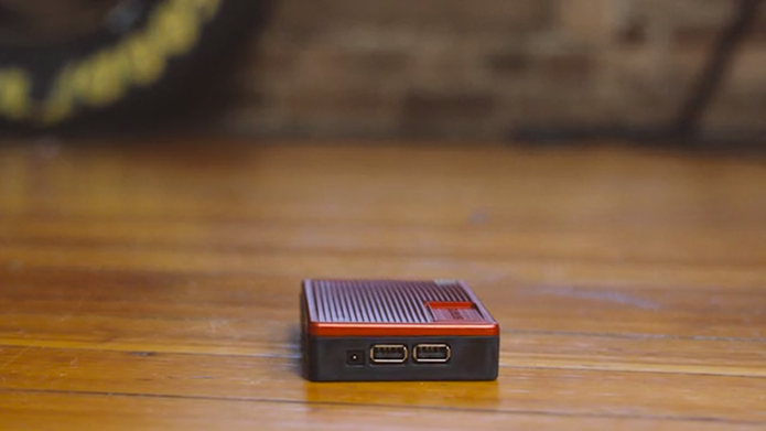 Aparelho é compacto e traz conexões Wi-Fi e HDMI (Foto: Reprodução/Kickstarter)