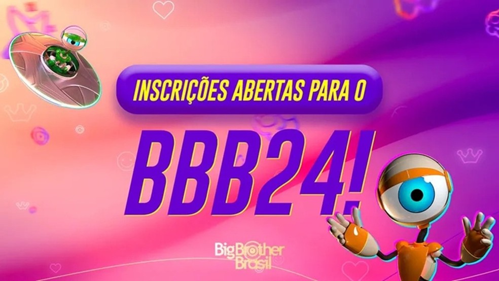 Como se inscrever no BBB 24? Confira como se candidatar para o processo seletivo do reality pelo Gshow — Foto: Divulgação/Gshow