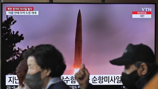 Coreia do Norte dispara novo míssil balístico intercontinental