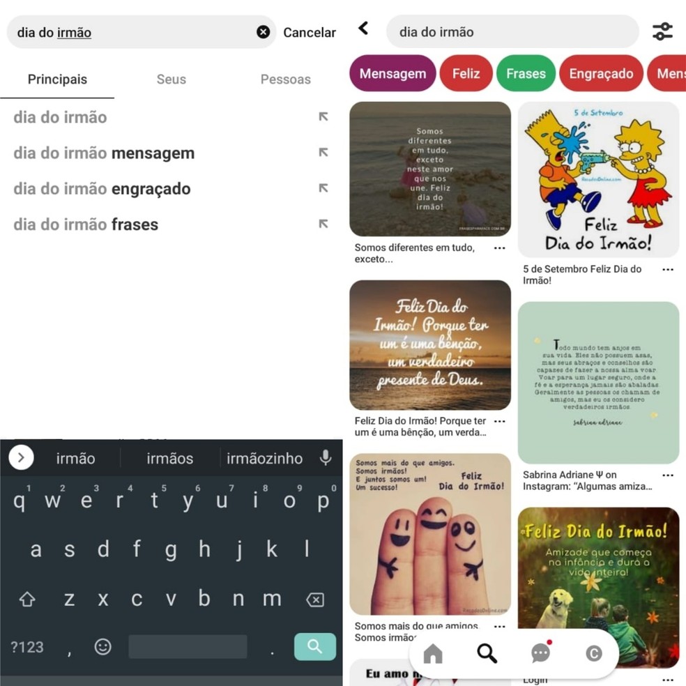 Mensagem Do Dia Do Irmao Para Whatsapp Cinco Apps Com Frases Redes Sociais Techtudo