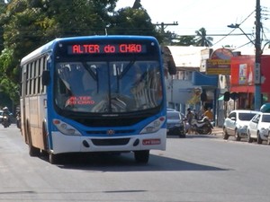 Usuários que fizeram recarga até 5 de junho pagarão nova tarifa de ônibus em Santarém (Foto: Reprodução/TV Tapajós)