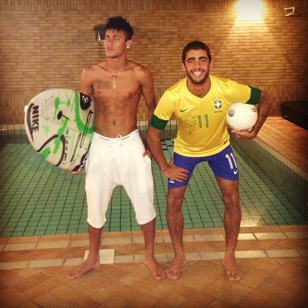 Neymar e Pedro Scooby (Foto: Reprodução/Instagram)