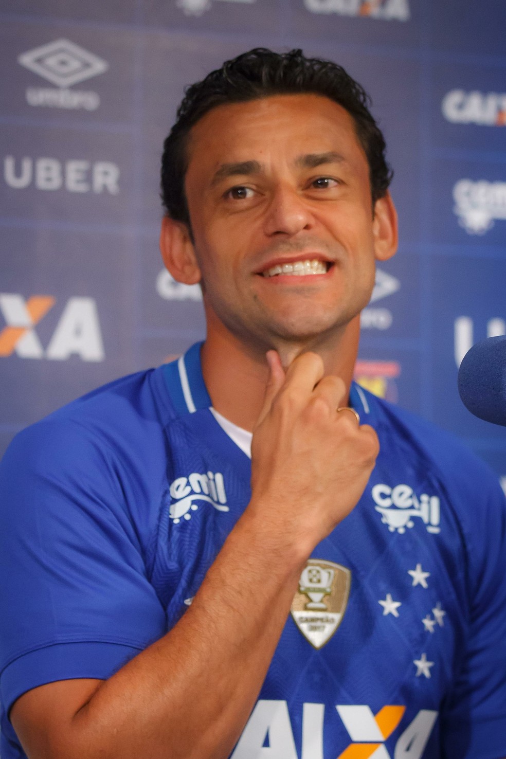 Fred volta ao Cruzeiro (Foto: VINNICIUS SILVA/RAW IMAGE/ESTADÃO CONTEÚDO)