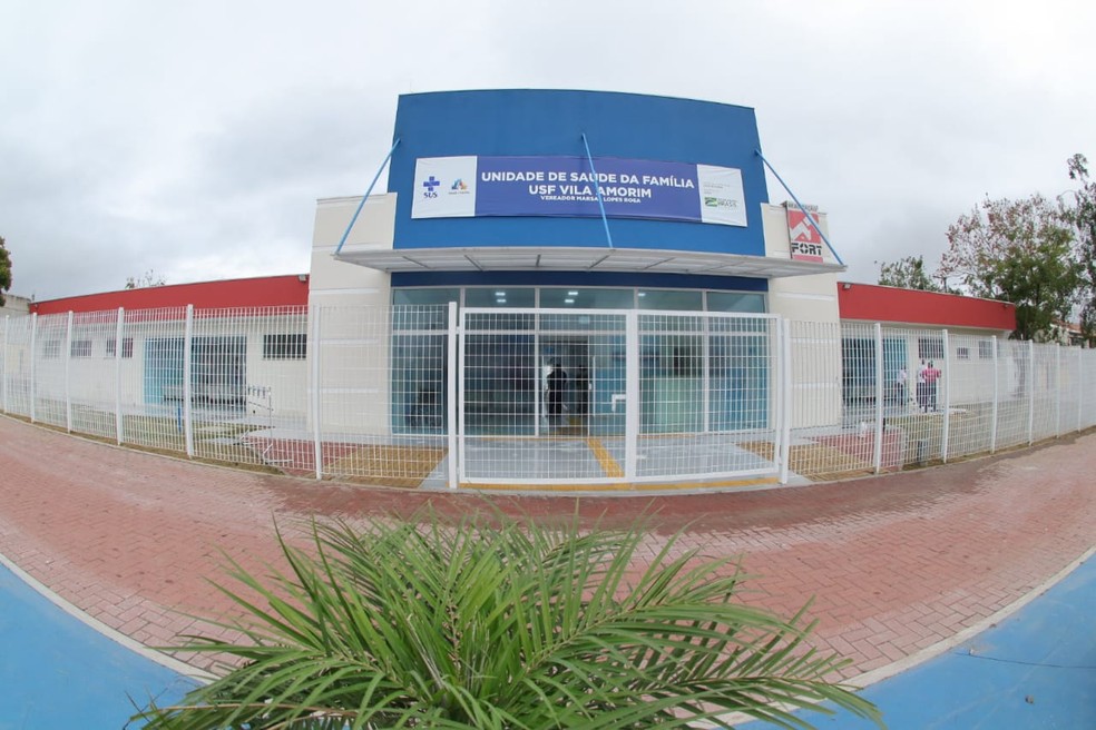 USF da Vila Amorim, em Suzano, foi entregue recentemente. &mdash; Foto: Wanderley Costa/Secop Suzano