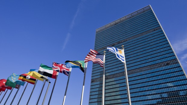 Sede da Organização das Nações Unidas (ONU), em Nova York, EUA (Foto: Getty Images)