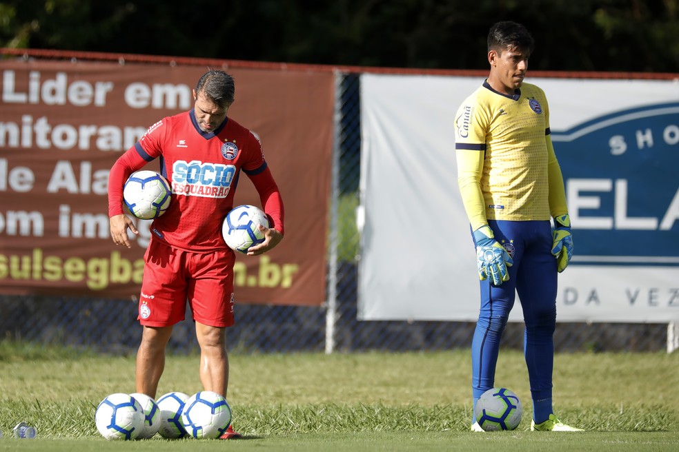 Fernando Castro fica por mais uma temporada no Bahia — Foto: Felipe Oliveira / EC Bahia / Divulgação