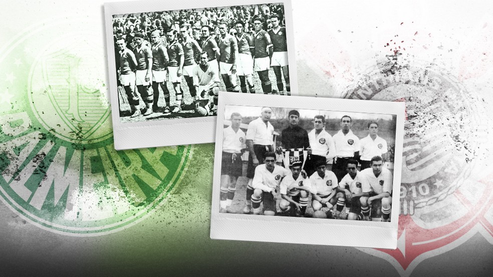 Palmeiras x Corinthians terá técnicos estrangeiros depois de 100 anos — Foto: ge