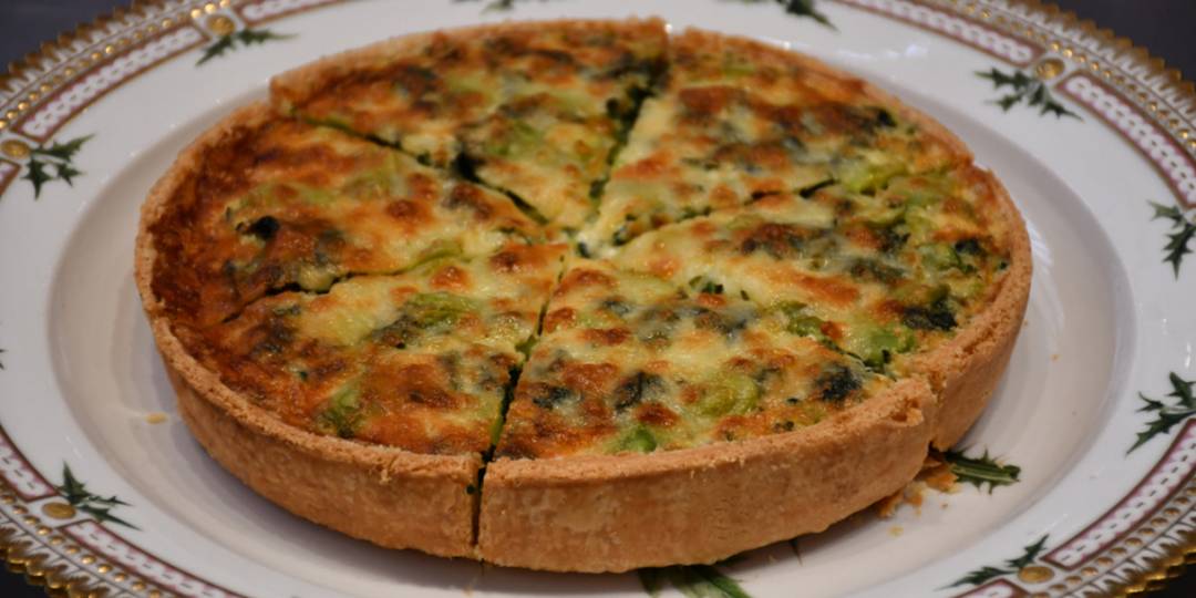 A 'Quiche da Coroação'