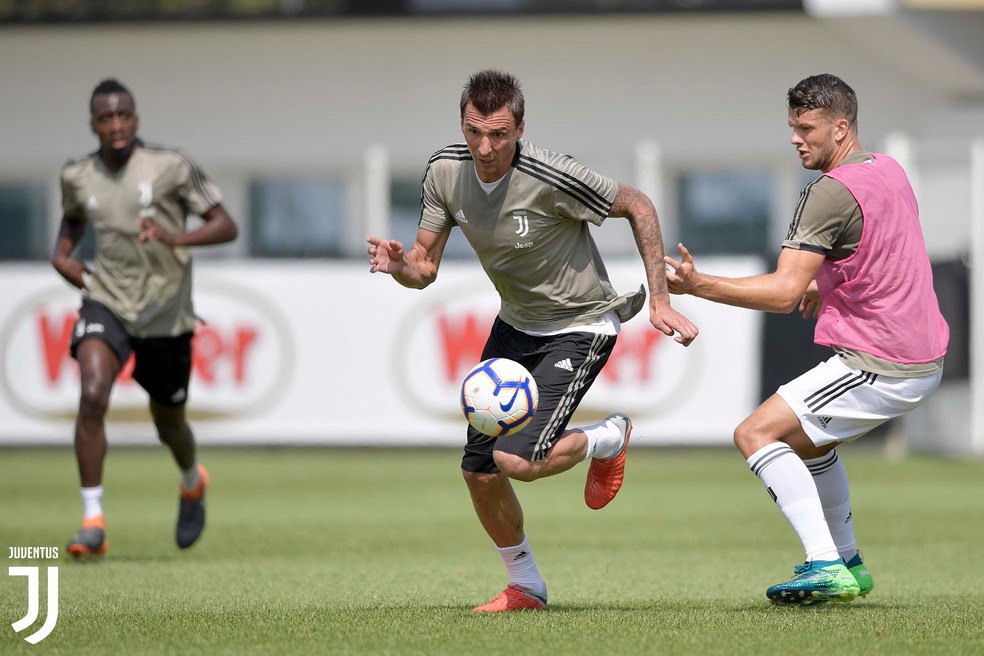 Mandzukic também deixou o dele no amistoso (Foto: Divulgação/Juventus)
