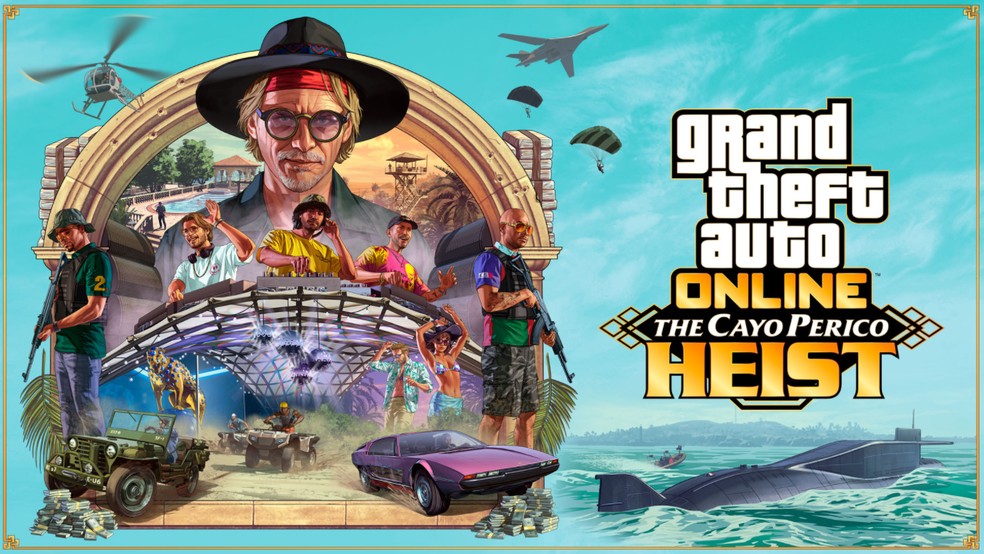 Tudo Sobre Gta Online The Cayo Perico Heist A Nova Atualizacao Do Jogo Jogos De Acao Techtudo