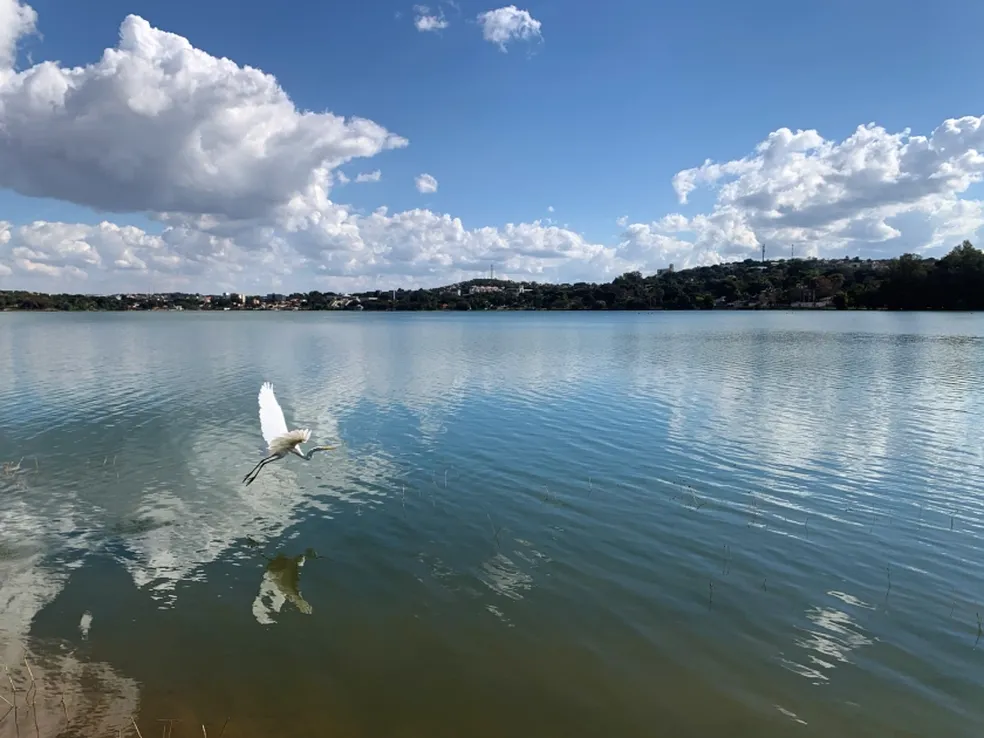 A lagoa de Lagoa Santa (MG) foi o refúgio e o centro de pesquisas do autor. — Foto: Viajento