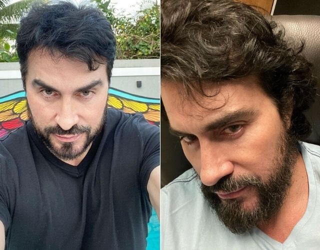 Antes e depois de Padre Fábio de Melo (Foto: Reprodução/ Instagram)
