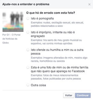 Como denunciar conteúdo no Facebook Blog Ronaldo Prass