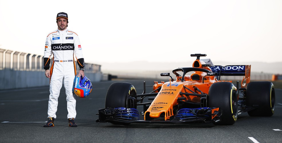 Alonso pilotará sua quinta temporada pela McLaren (Foto: Divulgação)