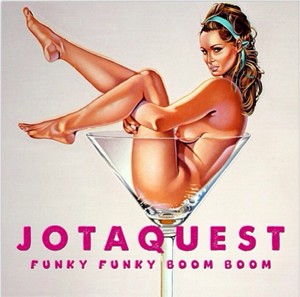 Capa do álbum 'Funky funky boom boom', do Jota Quest (Foto: Divulgação)