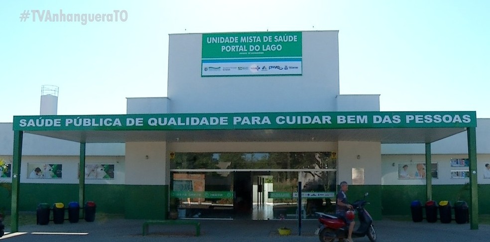 Moradores contam com nova unidade de saúde em Luzimangues — Foto: Reprodução/TV Anhanguera