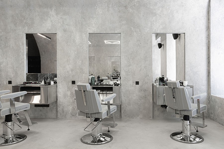 Esta barbearia é o paraíso para fãs do estilo minimalista (Foto: Divulgação)