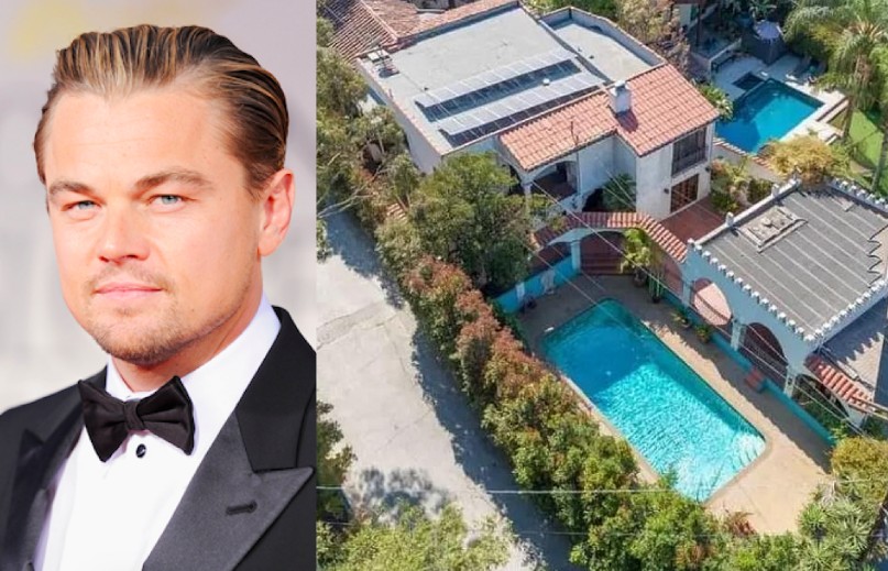 A mansão colocada à venda pelo ator Leonardo DiCaprio (Foto: Getty Images/Divulgação)