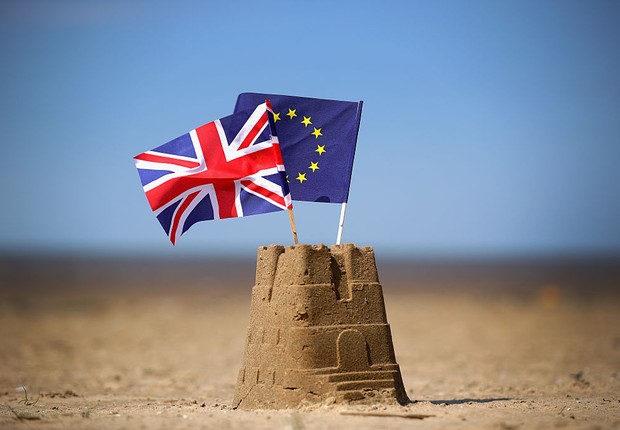 Brexit: Reino Unido deixa a União Europeia (Foto: Christopher Furlong/Getty Images)