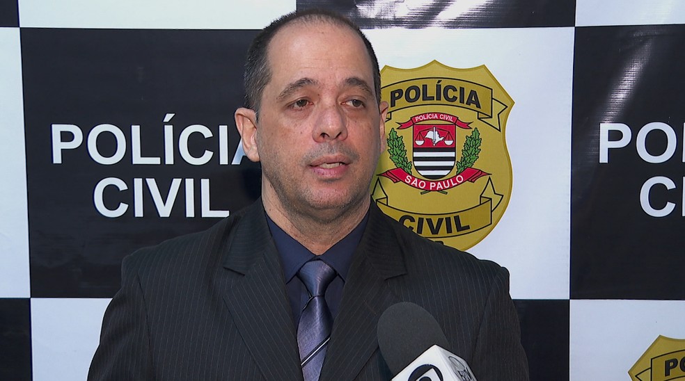 Delegado Ariovaldo Torrieri Júnior, da Polícia Civil de Ribeirão Preto — Foto: Reprodução/EPTV