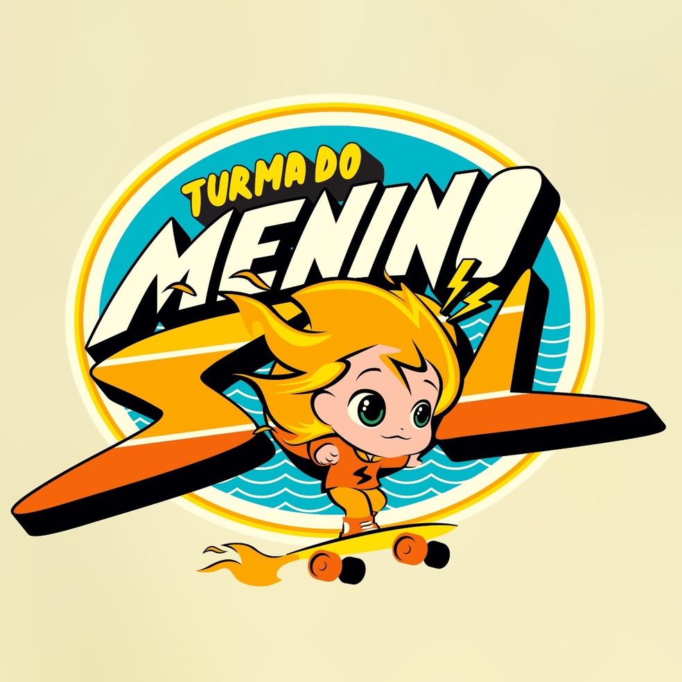 Capa do primeiro EP da 'Turma do Menino Sol', projeto infantil de Vitor Kley — Foto: Divulgação