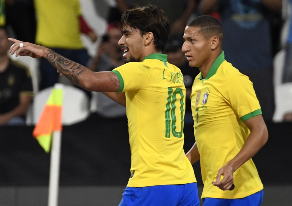 Paquet&aacute; foi o camisa 10 do Brasil no amistoso contra a Coreia do Sul &mdash; Foto: AFP