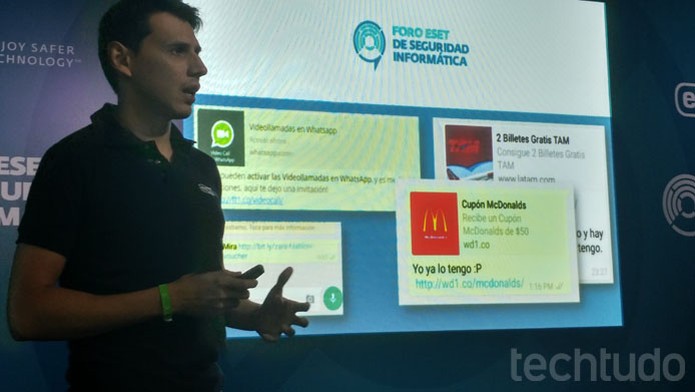 Videochamadas e promoções costumam ser os golpes mais comuns no WhatsApp (Foto: Melissa Cruz / TechTudo)