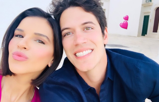 Mariana Rios e Lucas Kalil na Itália (Foto: Reprodução/Instagram)