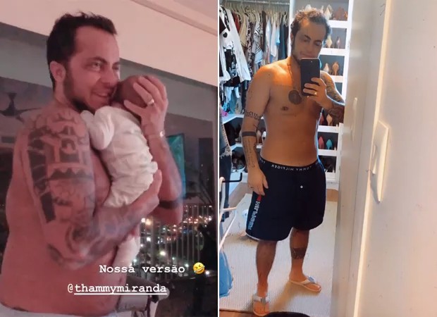 Thammy Miranda mostra perda de peso em seu Instagram (Foto: Reprodução / Instagram)