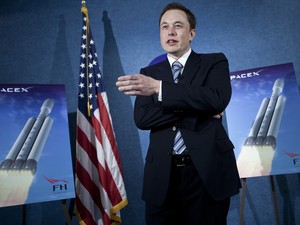 Elon Musk, CEO da montadora Tesla (Foto: Getty Images)