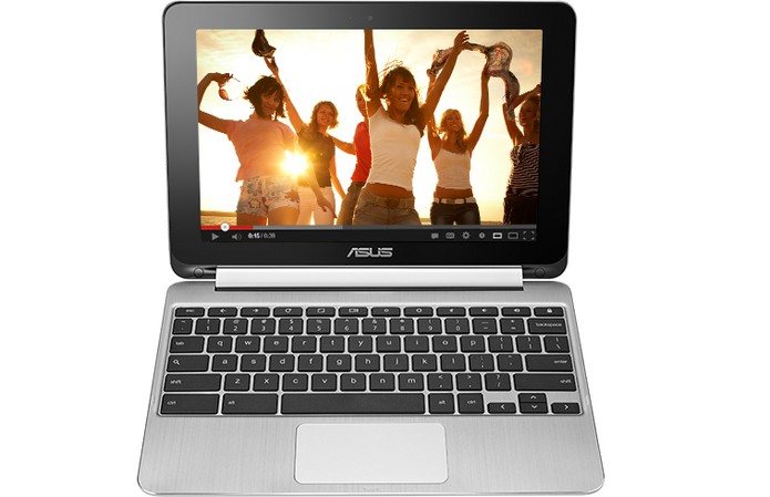 Asus Chromebook Flip C100 tem design fino e leve (Foto: Divulgação/Asus)
