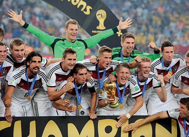No futebol, a Adidas venceu com a seleção da Alemanha,  campeã da Copa do Mundo. Fora dos campos, a empresa coleciona derrotas (Foto: Chris Brunskill)
