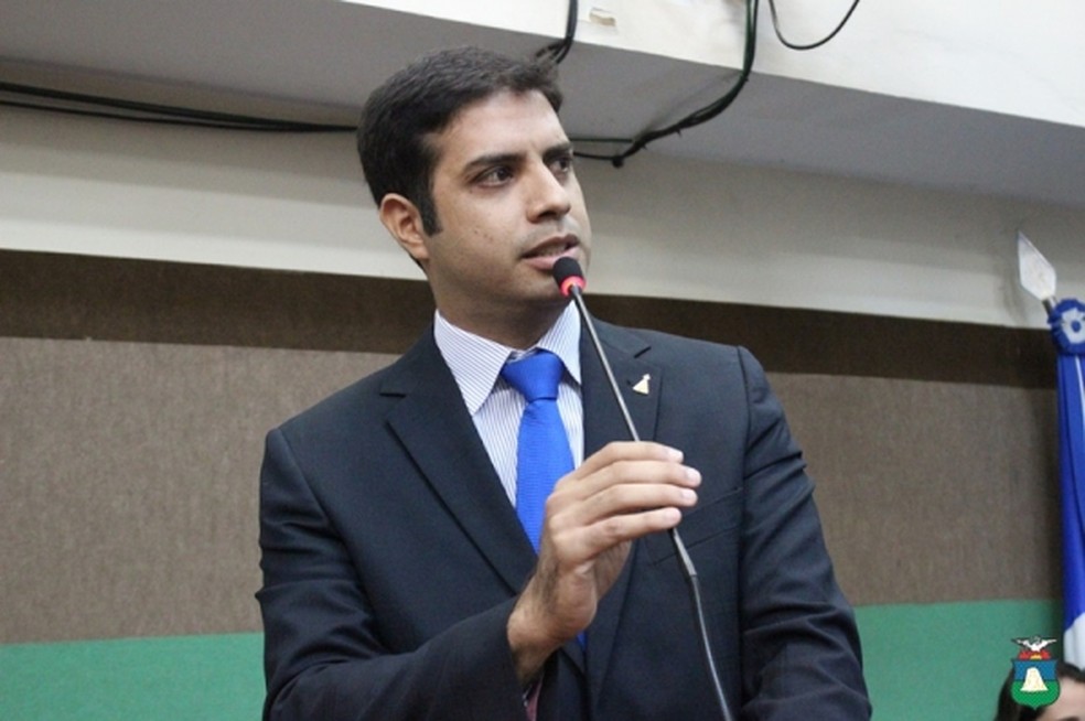 Pr-candidato a governador de Mato Grosso, o vereador de Cuiab Lilo Pinheiro (PDT)  Foto: Reproduo/Cmara de Cuiab
