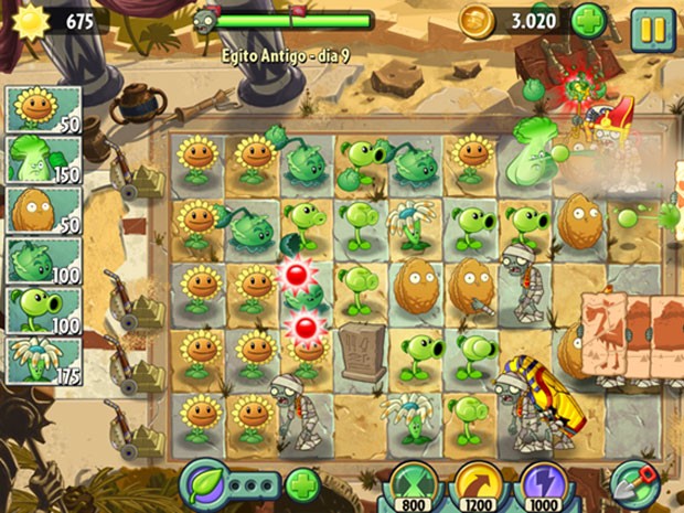 G1 - G1 jogou: 'Plants vs. Zombies 2' é divertido e traz novos