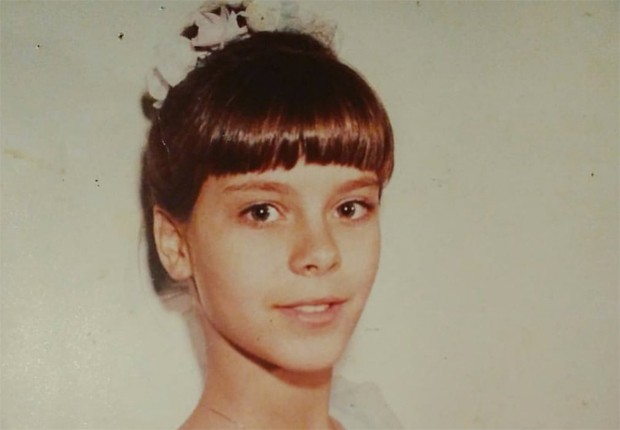 Carolina Dieckmann em foto da infância (Foto: Reprodução/Instagram)