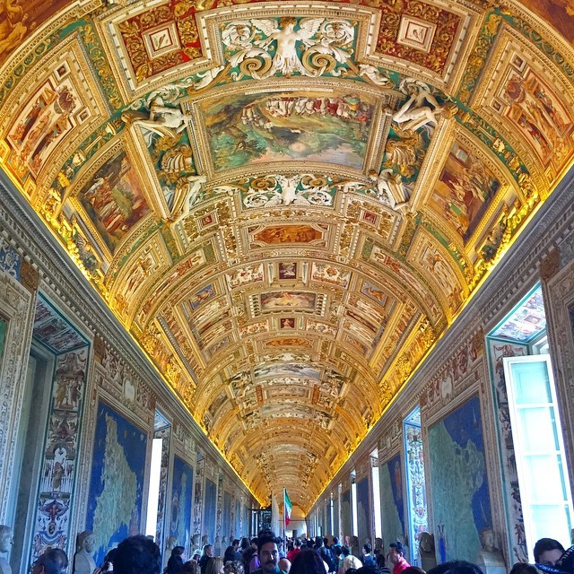 Marina visita o Vaticano (Foto: Reprodução/Instagram)
