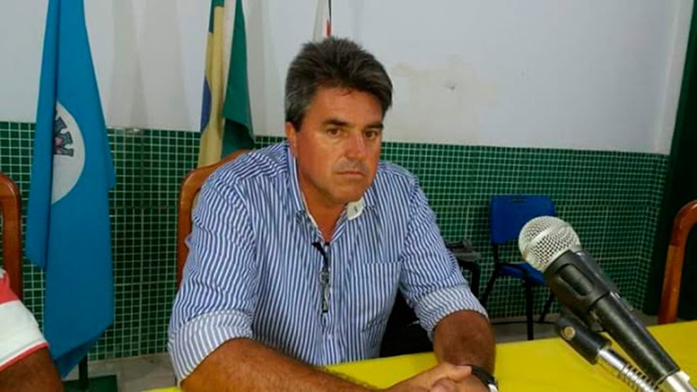 Prefeito Vilson GonÃ§alves (MDB), do municÃ­pio de Aveiro, no ParÃ¡ â€” Foto: ReproduÃ§Ã£o/Redes Sociais