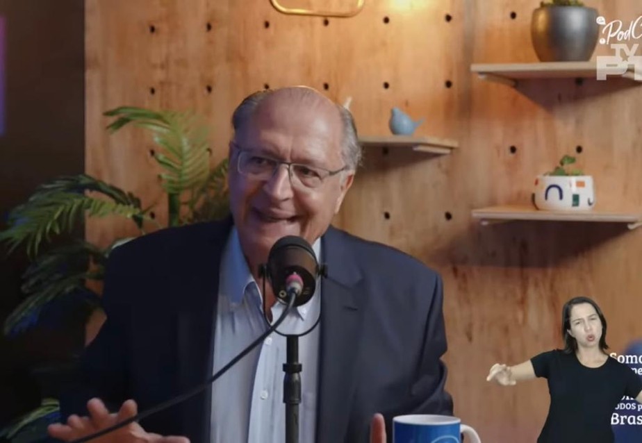 Geraldo Alckmin em entrevista a podcast para evangélicos em 28 de setembro