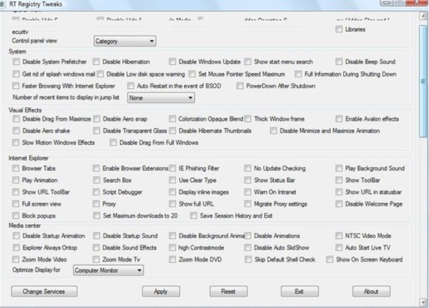 regedit tweaks for gaming