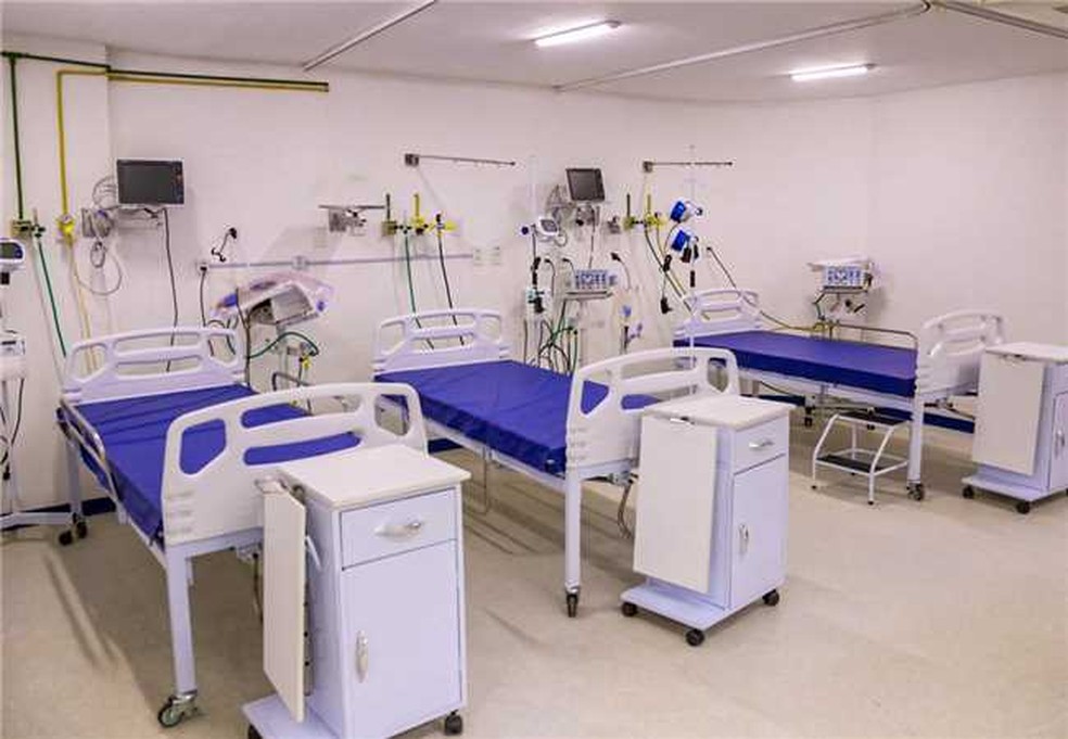 Hospital Vida Memorial, em Ilh&eacute;us, ter&aacute; dez leitos de UTI para pacientes com coronav&iacute;rus &mdash; Foto: Divulga&ccedil;&atilde;o / Prefeitura de Ilh&eacute;us