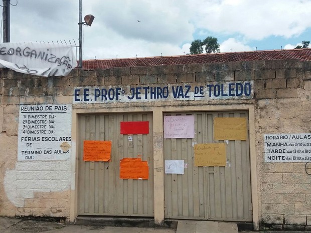 Escola Jethro Vaz de Toledo em Piracicaba (Foto: Thainara Cabral/G1)