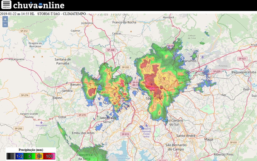 Chuva Provoca Alagamentos E Queda De Arvores Em Sp Nesta Terca
