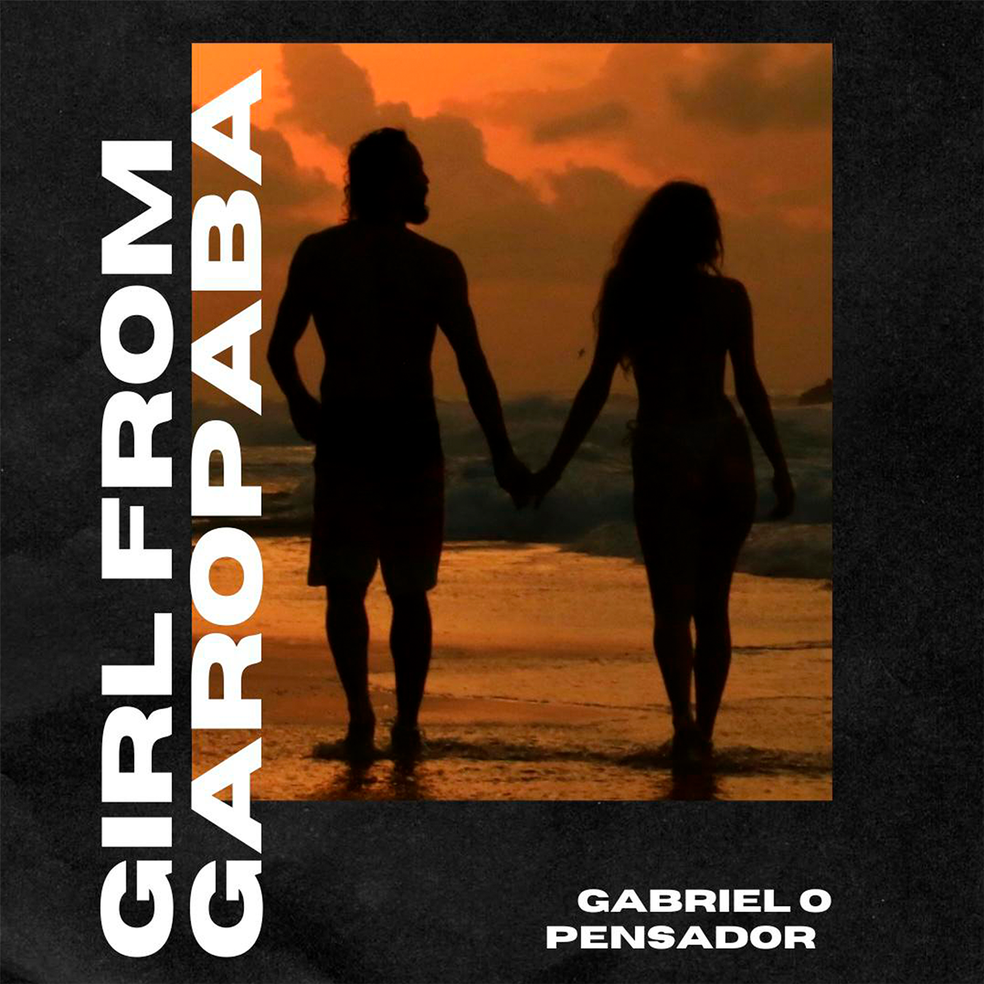 Capa do single 'Girl from Garopaba', de Gabriel O Pensador — Foto: Bruno Lúcio