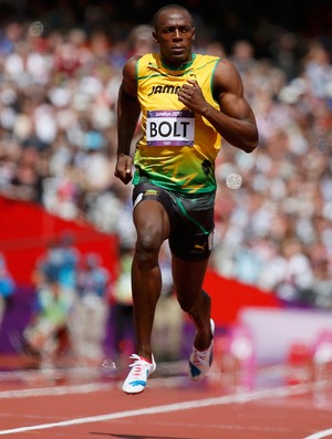 usain bolt atletismo londres 2012 (Foto: Agência Reuters)