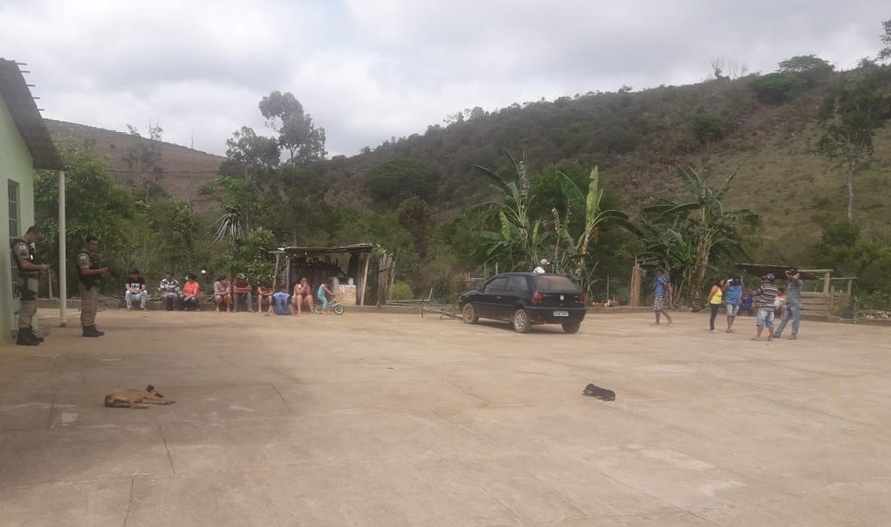 Crime ocorreu na zona rural de Caratinga — Foto: Edson Simões/arquivo pessoal