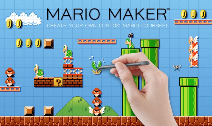 Super Mario Maker permite que você crie novos estágios insanos (Foto: Divulgação)