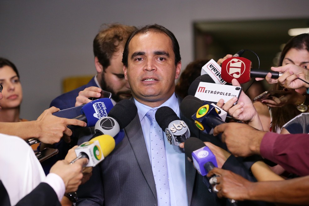 O deputado Delegado Marcelo Freitas (PSL-MG), relator da reforma da Previdência na CCJ da Câmara — Foto: Michel Jesus/ Câmara dos Deputados