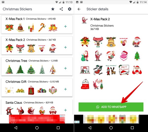 Como baixar figurinhas de Natal grátis no WhatsApp | Produtividade |  TechTudo