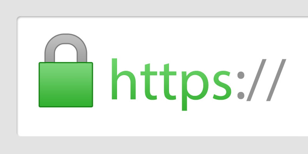 HTTPS é o protocolo de segurança necessário para páginas na web — Foto: Divulgação/Google