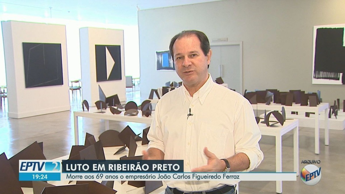 Morre João Carlos de Figueiredo Ferraz, ex-presidente da Bienal e fundador de instituto de artes em Ribeirão Preto | Ribeirão Preto e Franca